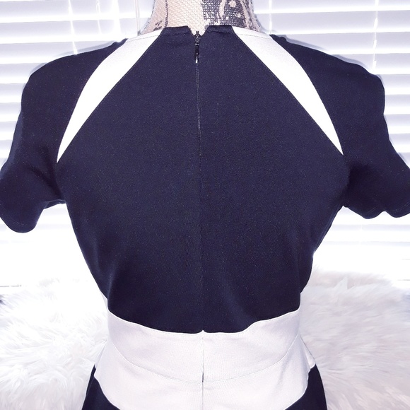 Antonio Melani black and white dress - Picture 4 of 5